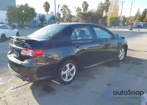 2011 Toyota Corolla S from USA, damaged, VIN 2T1BU4EE4BC553381